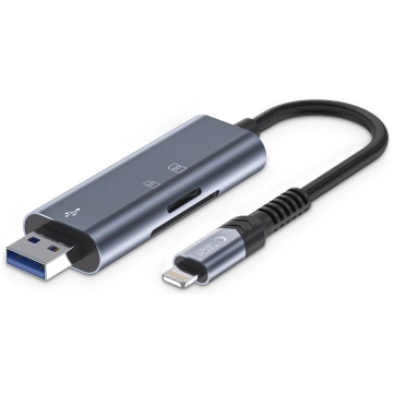 Tech-Protect UltraBoost SD/micro SD Card Reader wi