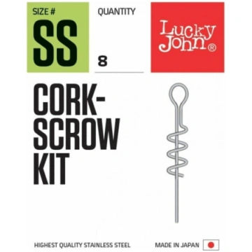 Spirāle Lucky John CORKSCROW KIT