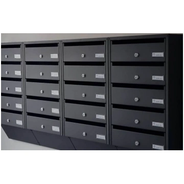 PD934 4-vietu Smilšu antracīta pastkaste (GLRP934-