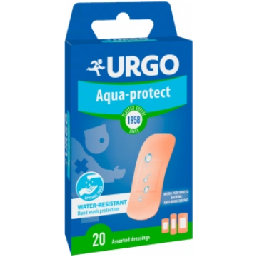 URGO WASHABLE asorti plāksteri, 20 gab