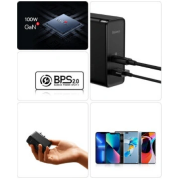 Baseus GaN5 Pro Fast Universal GaN USB Charger Typ