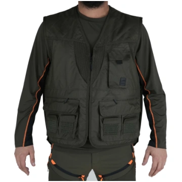 Gilet da Caccia Masseria MV20 Verde Multitasche co