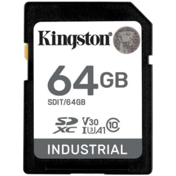 Microsd karte 64gb cl10 uhs-i industrial KINGSTON