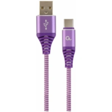 Gembird USB Male - USB Type C Male Premium cotton 