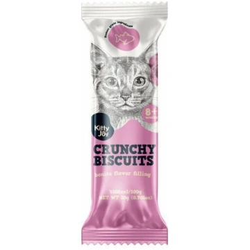 Kitty Joy cepumi ar bonito tunča garšas pildījumu 