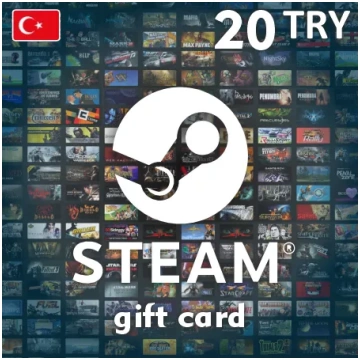 Steam Wallet dāvanu karte 20 TRY - Steam atslēga T