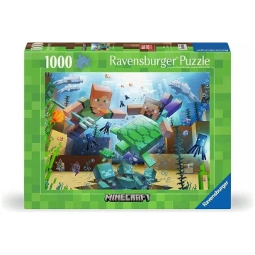 Puzle - RAVENSBURGER - Minecraft mozaīka - 1000 ga