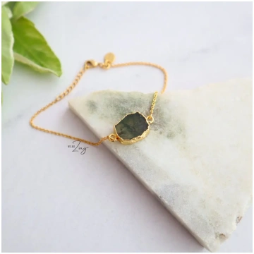 Jasper Slice Bracelet - 7