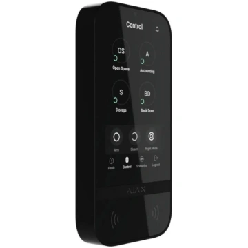 Ajax KeyPad TouchScreen ar nolasītāju melna, 36731