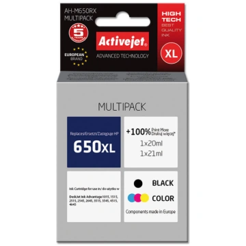 Tintes printera kasetne ActiveJet Premium AH-M650R