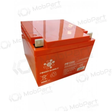 Akumulators Power Bubble PB1226 (26Ah, 12V)