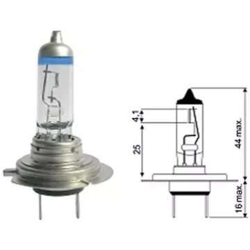 Halogēna spuldze H7 12V 55W +90% JAHN