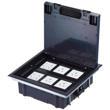 Floor box 6M (45x45) depth adjustable for technica