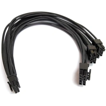 PCIE 5.0 barošanas bloka pagarinājuma kabelis no 3