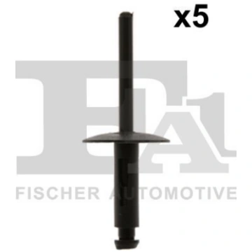 Plastmasas kniede BMW arkas uzlikai 6mm (5.8mm) Sl