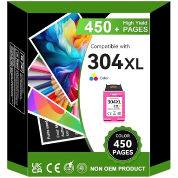 SUNPRINTZ 304XL krāsainās printera kasetnes HP 304