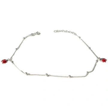 Women's 925 Sterling Silver Anklet - Lightwei