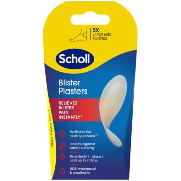 SCHOLL Plāksteri papēžu tulznām, lieli N5