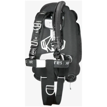 Mares XR Rec Trim Single Backmount Set Blanc