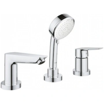 Grohe vannas maisītājs BauEdge New, 3 caurumu, uz 