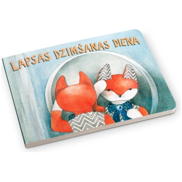 Kartona bilžu grāmata "Lapsas dzimšanas diena" Tut