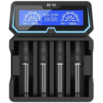XTAR X4 battery charger to Li-ion 18650