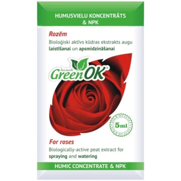 ROZĒM humusvielu koncentrāts +NPK - 5 ml GreenOK