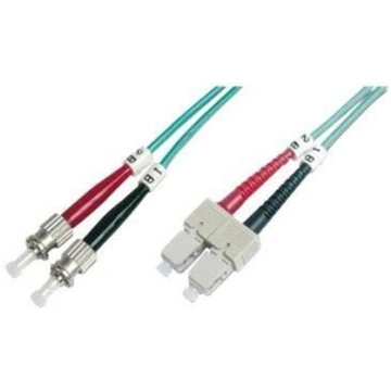 Digitus Fiber Optic Multimode Patch Cord, OM 3, ST