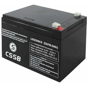 CSSB żelowy CSSB 12V 10Ah | LX12100CS | 5902270744