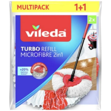 Nomaiņa mopam Vileda TURBO 2v1, 1+1 bezmaksas