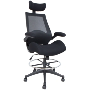 Augsts darba krēsls MILLER melns | 27867 | 4741243