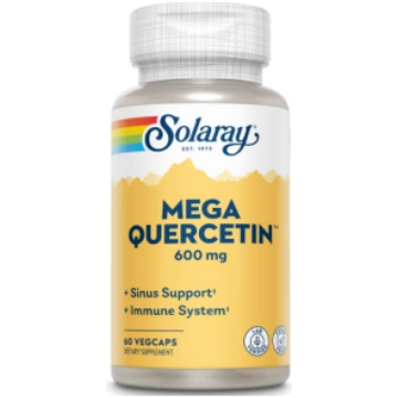 Mega Quercetin 600 mg Solaray 60 vcaps
