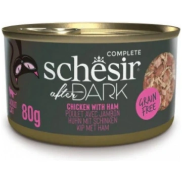 Schesir After Dark Chicken with Ham, 80g - vista u
