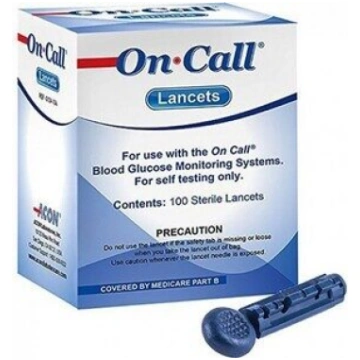 ACON On Call testa lancetes, 100 gab