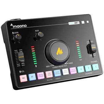 Audio Mixer & Sound Card AMC2 Neo MAONO
