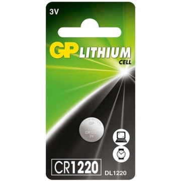 BATTERY LITHIUM CR1220 3V GPPBL1220037 (4891199004