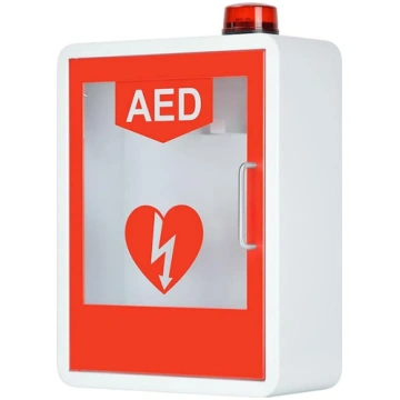 AED defibrilatora uzglabāšanas skapis Sienas tērau