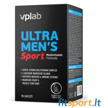 VpLab Ultra vīriešu sporta multivitamīni 90 tablet