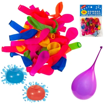 Ūdens bumbu balonu komplekts, 50 gab. Mompo