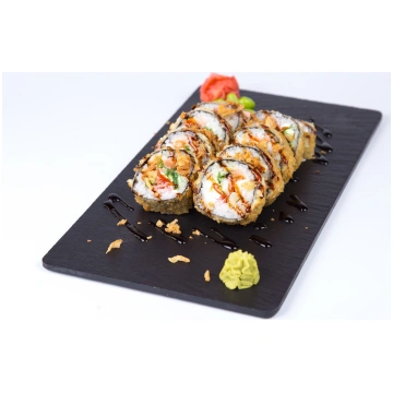 Tiger hot maki Tempura Ledenīte Cafe