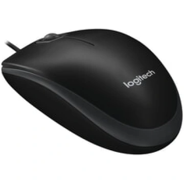 Datorpele Logitech B100, ar vadu, melna