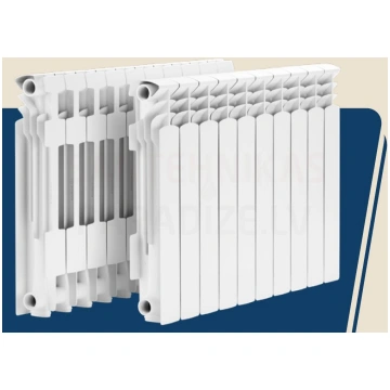 KFA alumīnija radiators BEST 500 ( 1 riba/sekcija)