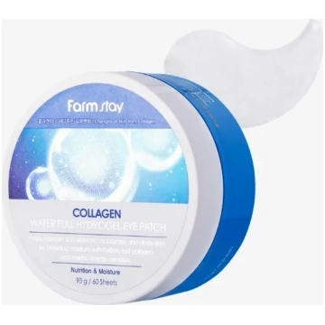 Farmstay Collagen Water Full hidrogelu acu plākste