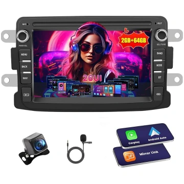 2G + 64G Android 15 Auto radio Renault Dacia Duste