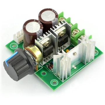 Motor regulator DC 12-40V/10A/400W - with a speed 
