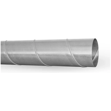 Gaisa vads Alnor, cinkotais skārds, 3 m x 160 mm