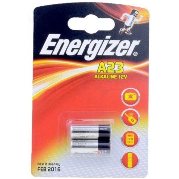 Battery: alkaline | 12V | 23A,8LR932,LRV08,MN21 | 