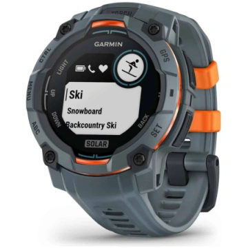 Garmin Instinct 3 Solar, 45 mm, pelēka - Viedpulks