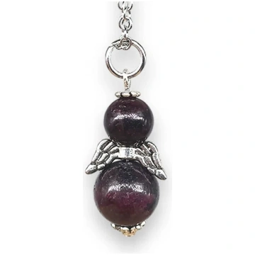 Guardian Angel Pendant in Garnet TENET