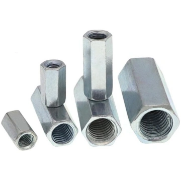 Pagarināts uzgrieznis M-10 mm, cinkots, DIN6334